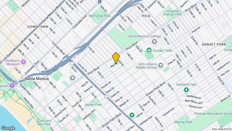 1204 Bay St Map and Location Details