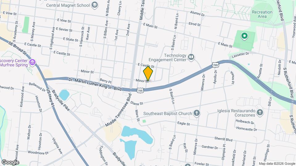 503 Hawkins Ave Mapa y Detalles de la Ubicación