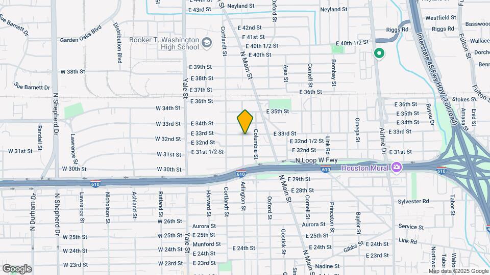 402 E 33rd St Mapa y Detalles de la Ubicación
