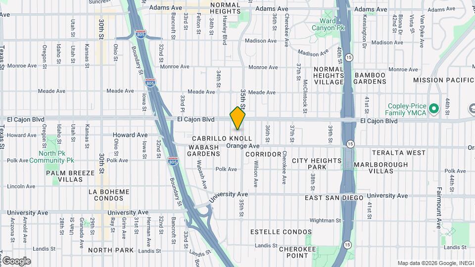 4246 35th St, Unit 4246 35th st Map and Location Details