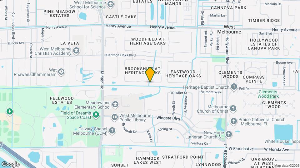2100 Brookshire Cir Mapa y Detalles de la Ubicación