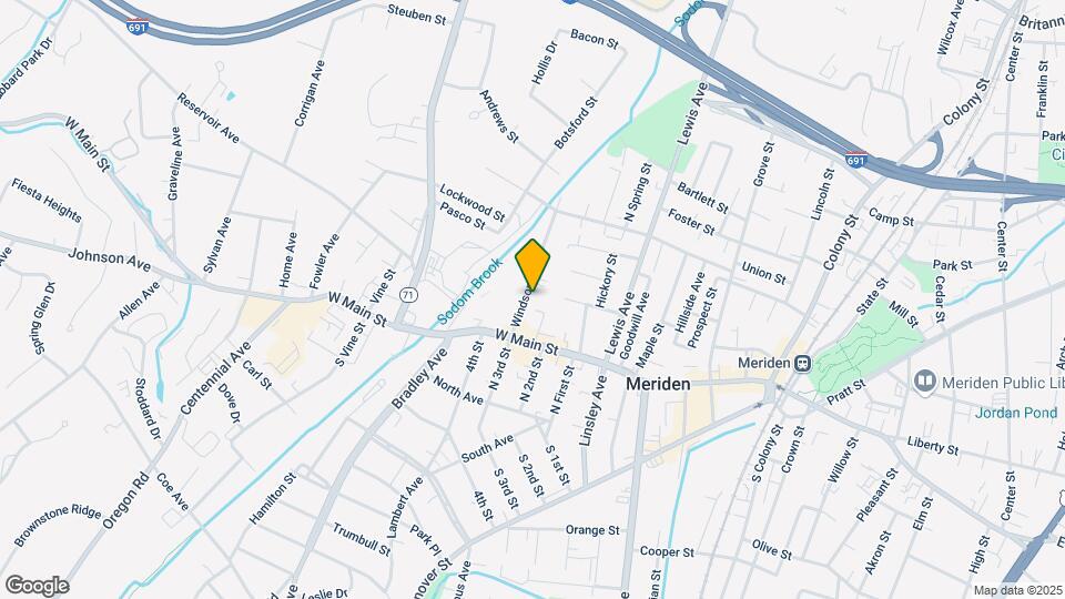 43 Windsor Ave-Unit -3C Map and Location Details