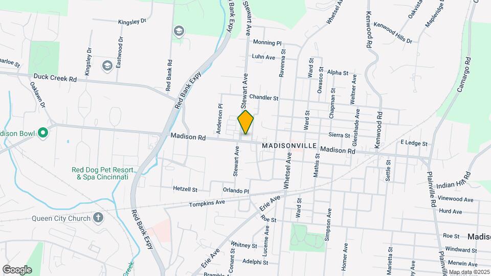 5614 Madison Rd Mapa y Detalles de la Ubicación