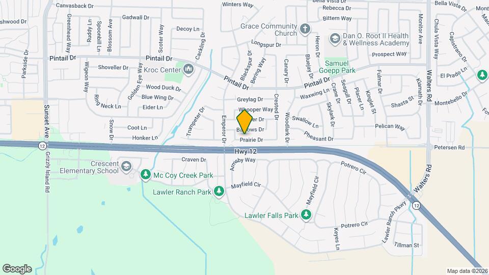 1014 Prairie Dr Map and Location Details