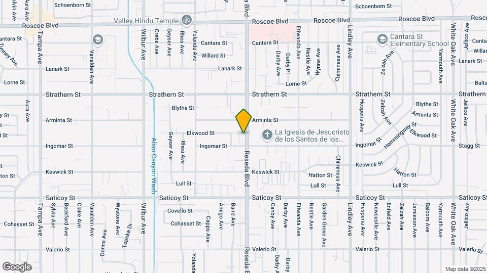 7817 Reseda Blvd Map and Location Details