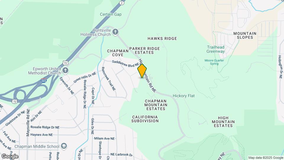 4015 High Mountain Rd NE Map and Location Details