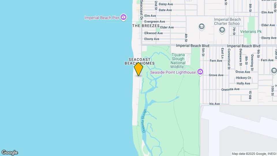 1326 Seacoast Dr Mapa y Detalles de la Ubicación