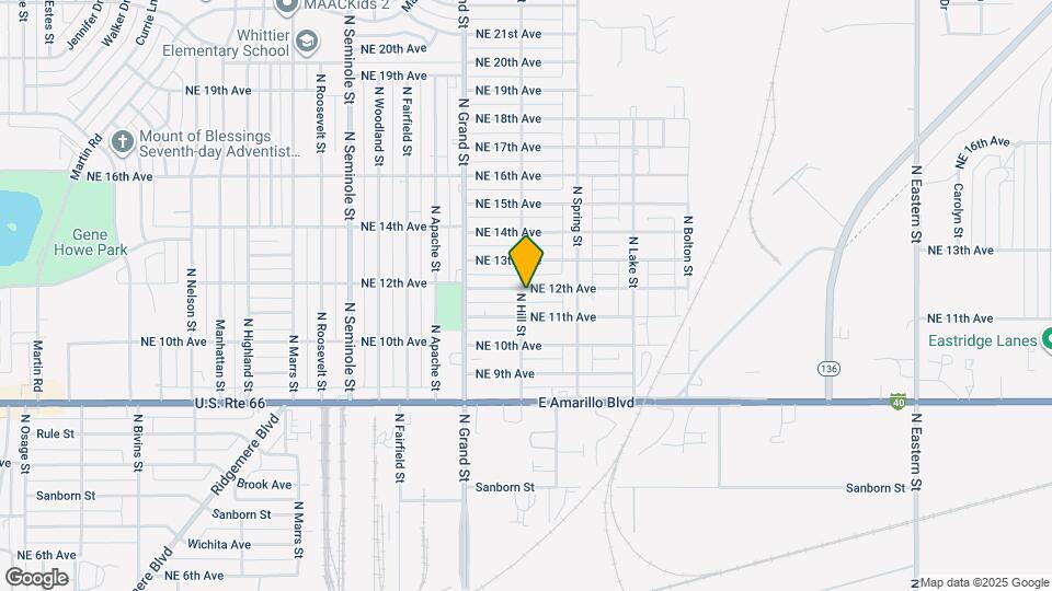 3800 NE 12th Ave Map and Location Details