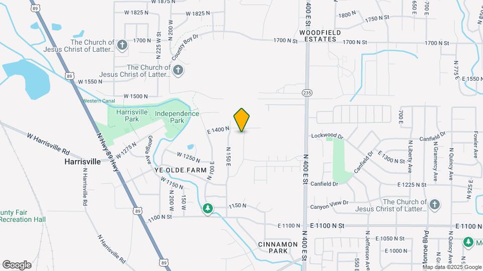 1335 N 200 E Map and Location Details