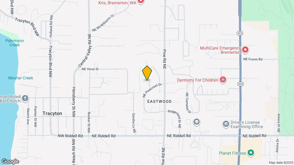 5452 Pineridge Dr NE Mapa y Detalles de la Ubicación