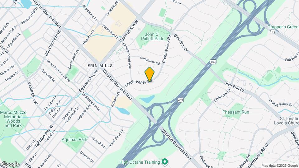 2636 Credit Valley Rd Map and Location Details