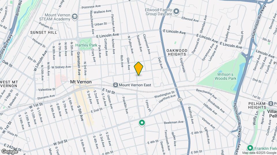 41 N Fulton Ave Map and Location Details