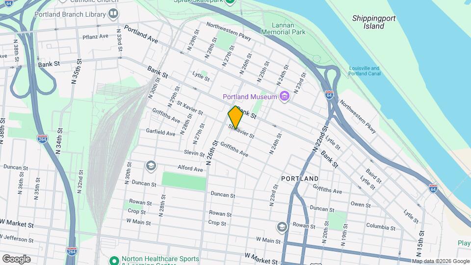 2530 St Xavier St Map and Location Details