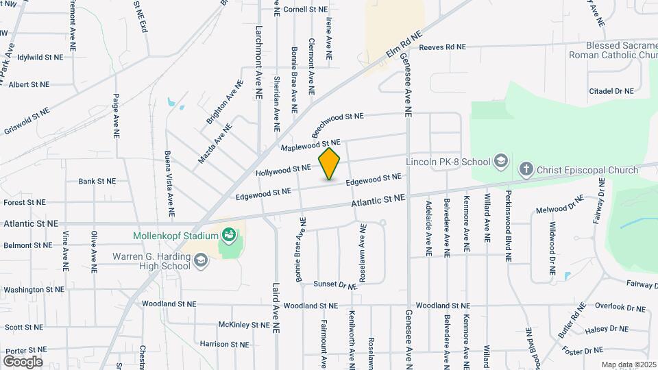 12 Edgewood St NE Map and Location Details
