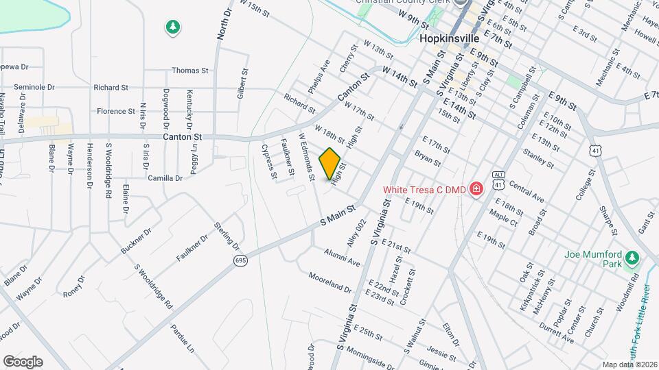 1935 High St Map and Location Details