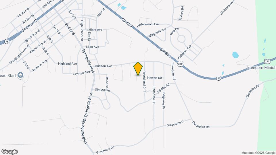 113 Azure St Map and Location Details