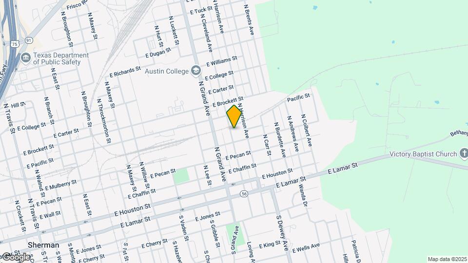 417 1/2 N Cleveland Ave Mapa y Detalles de la Ubicación