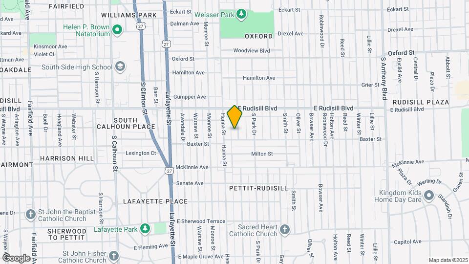 4022 Weisser Park Ave Map and Location Details