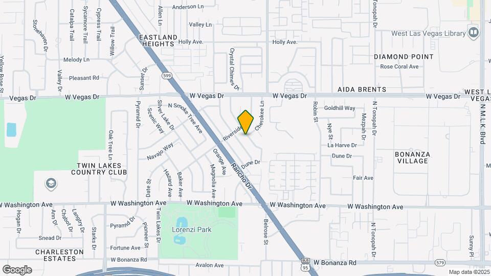 1125 Tamerack Ave Map and Location Details