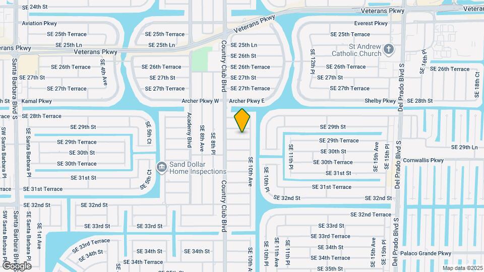 919 SE 29th Terrace Map and Location Details