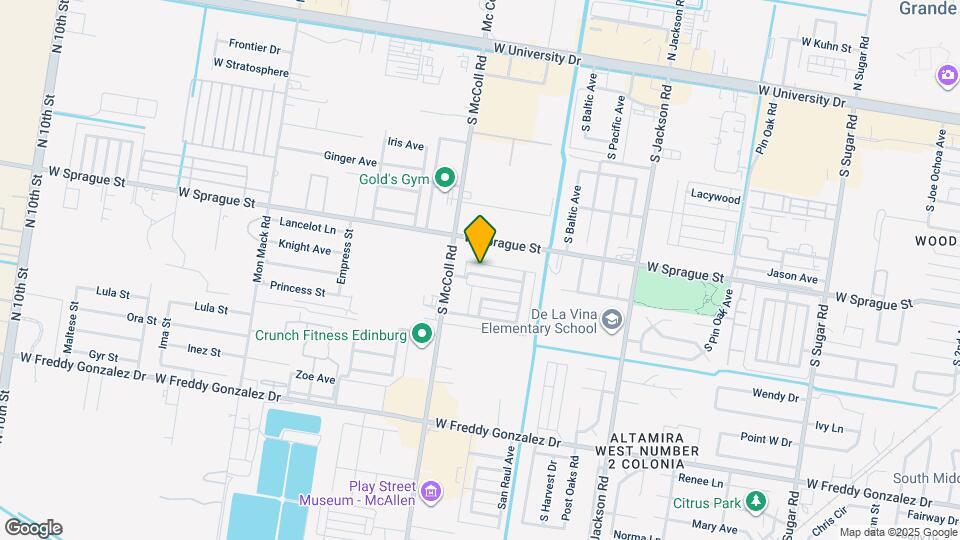 2719 Fort Brown Ave Map and Location Details