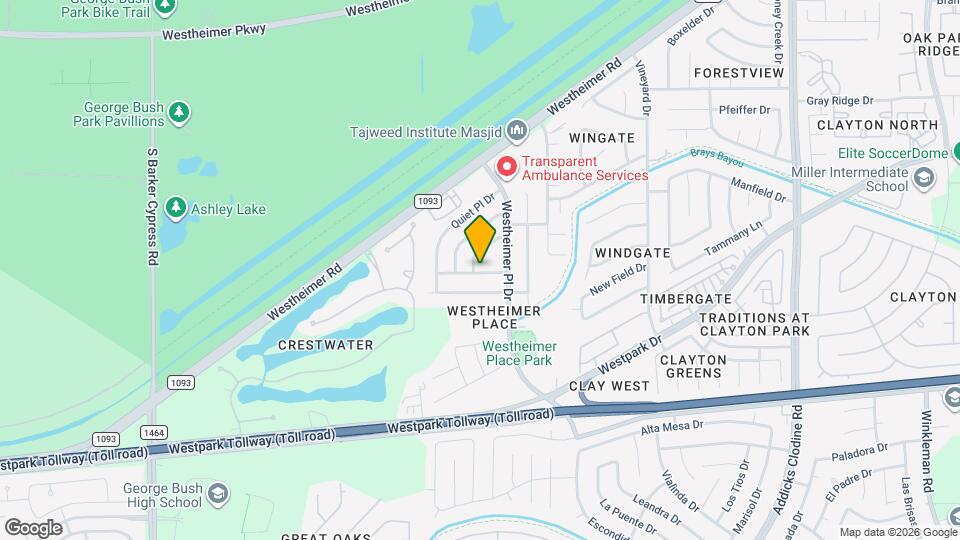 16330 Meadowbrook Farm Rd Map and Location Details