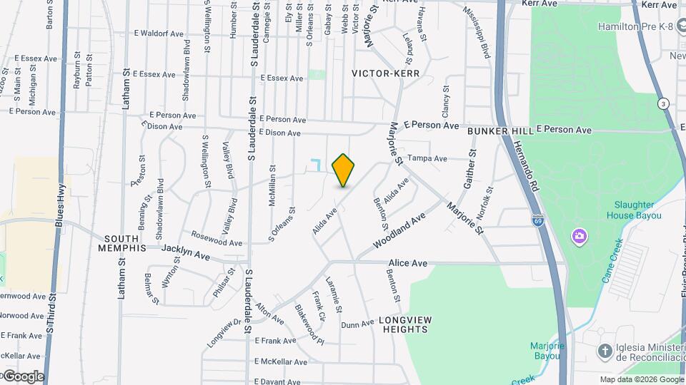 732 Tampa Ave Map and Location Details