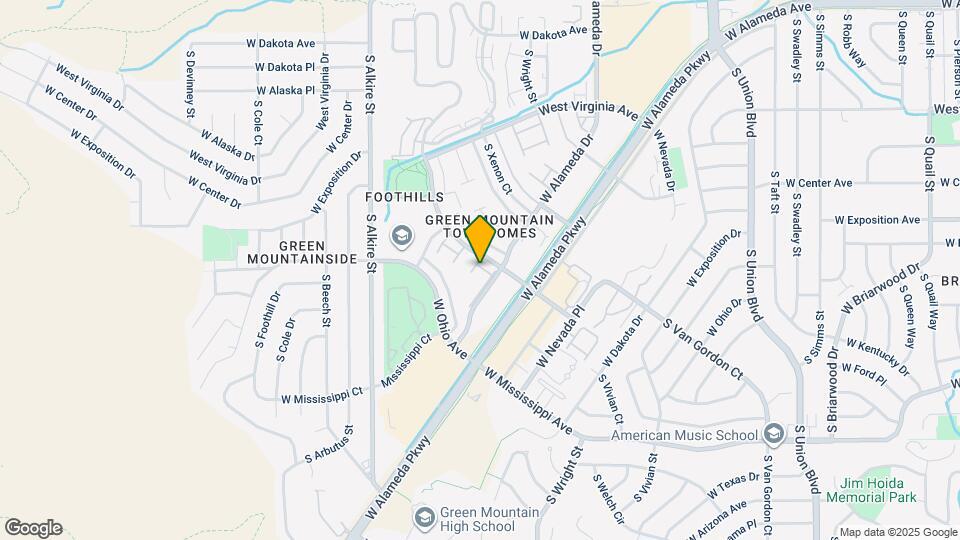 779 S Youngfield Ct Map and Location Details