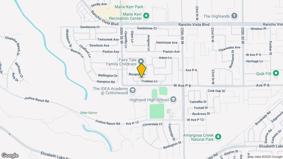 2751 Trudeau Ln Map and Location Details