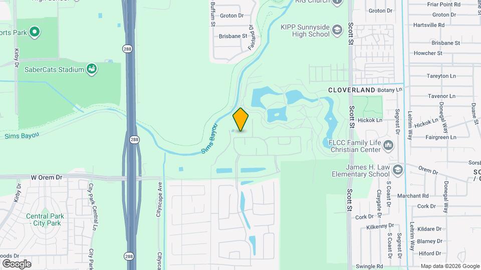 2917 Skyline Mesa Dr Map and Location Details