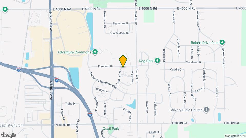 1562 Lemna Ave Map and Location Details