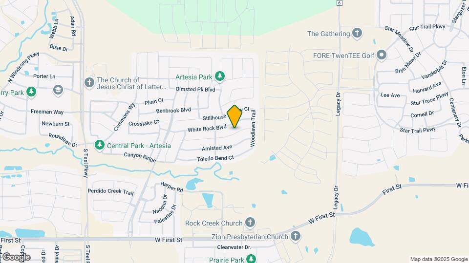 16613 Dry Creek Blvd Map and Location Details
