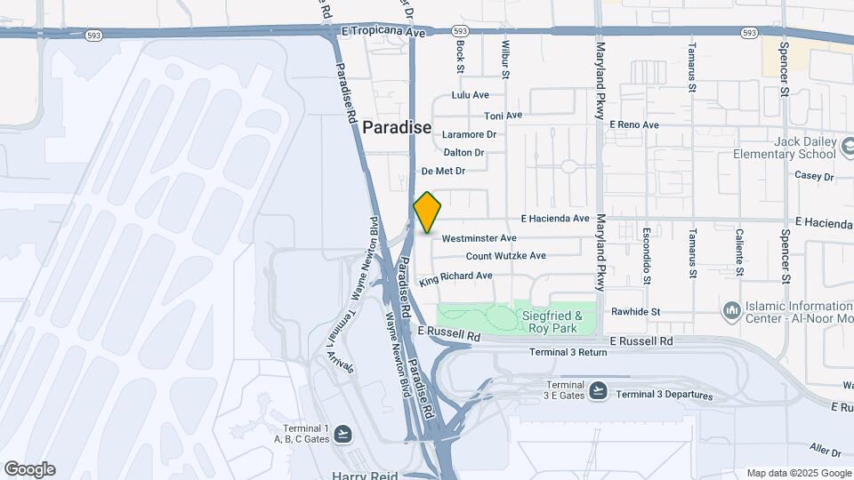 5330 S Swenson St Map and Location Details