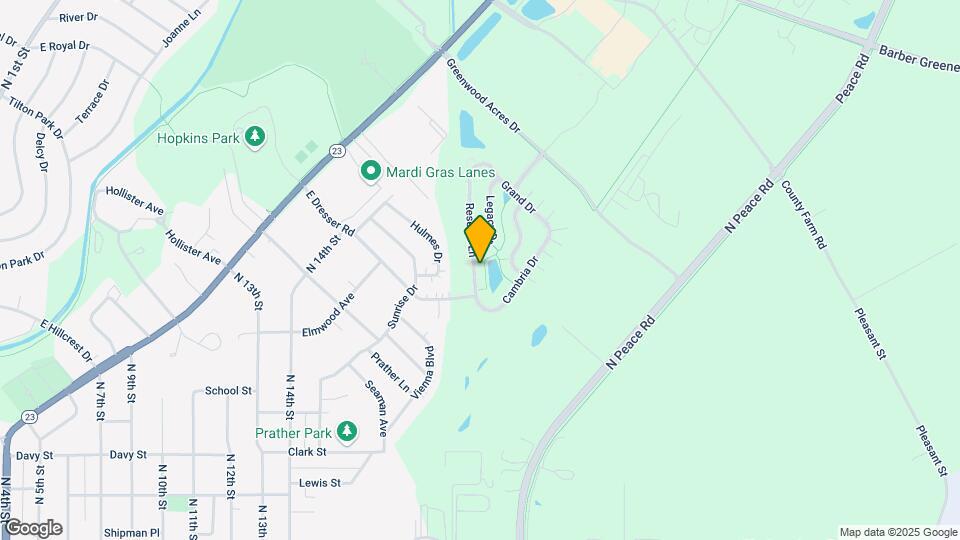 1428 Reserve Ln Map and Location Details