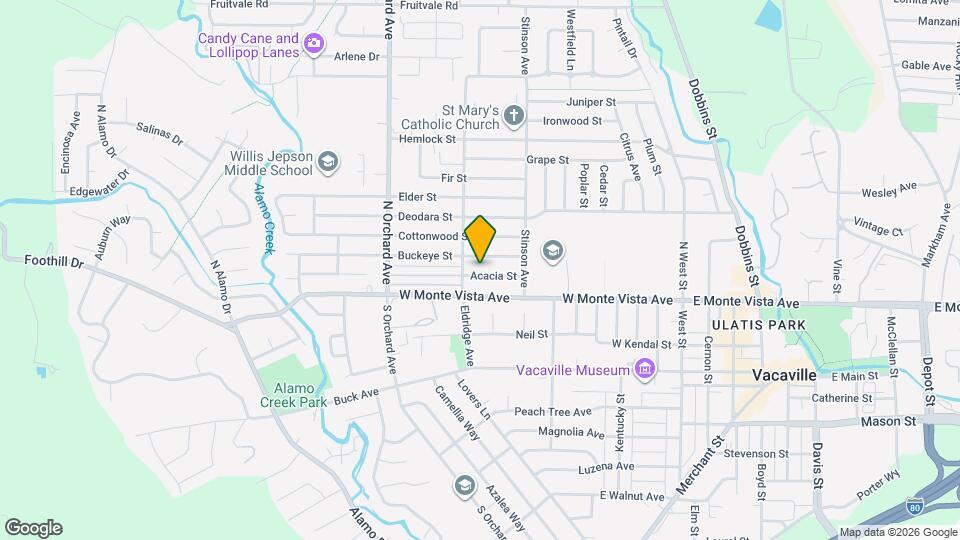 372 Acacia St Map and Location Details