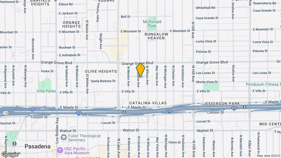 556 Catalina Ave Map and Location Details
