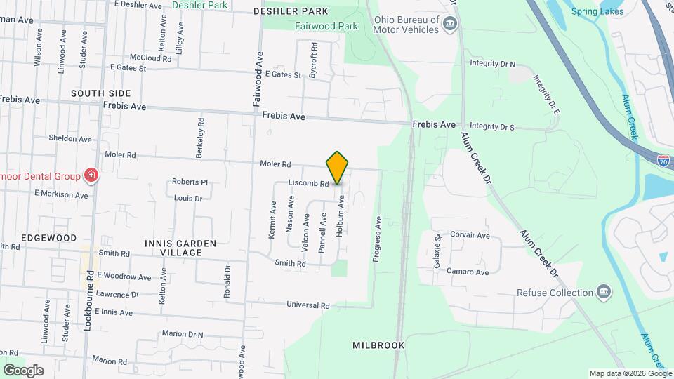 1779 Holburn Ave Map and Location Details