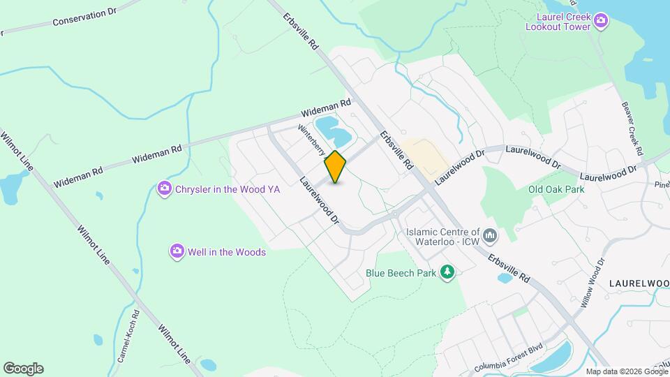 778-778 Laurelwood Dr Map and Location Details