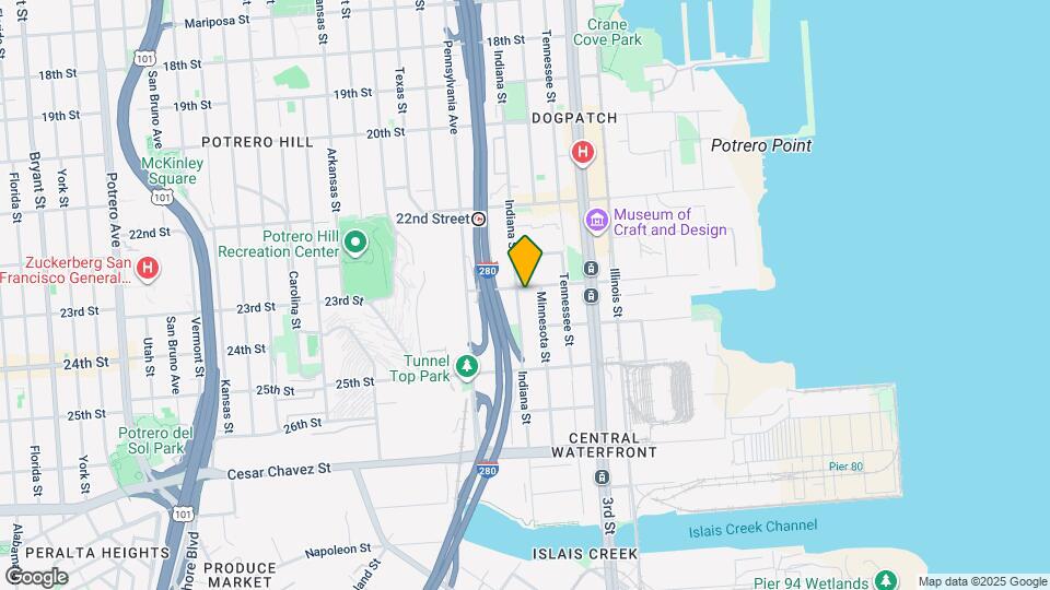 1099 23rd St Map and Location Details