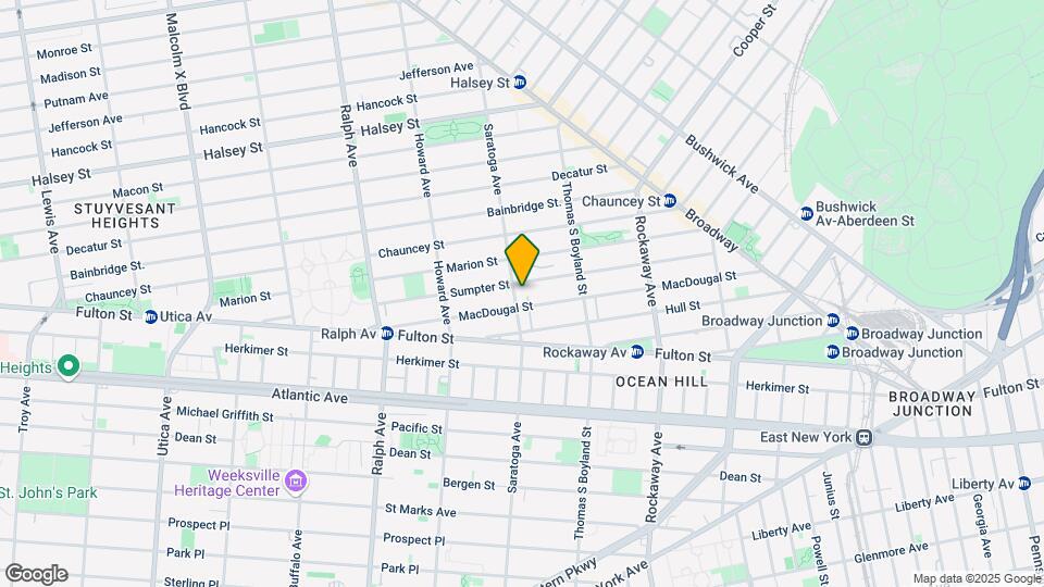 206 Sumpter St Mapa y Detalles de la Ubicación