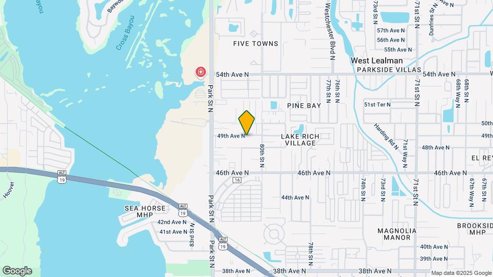 8078 49th Ave N Mapa y Detalles de la Ubicación