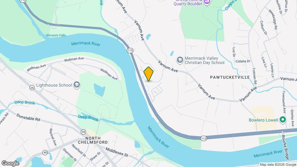 1271 Pawtucket Blvd, Unit 7 Map and Location Details