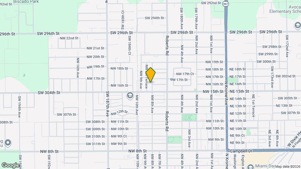 1588 NW 8th Ave Map and Location Details