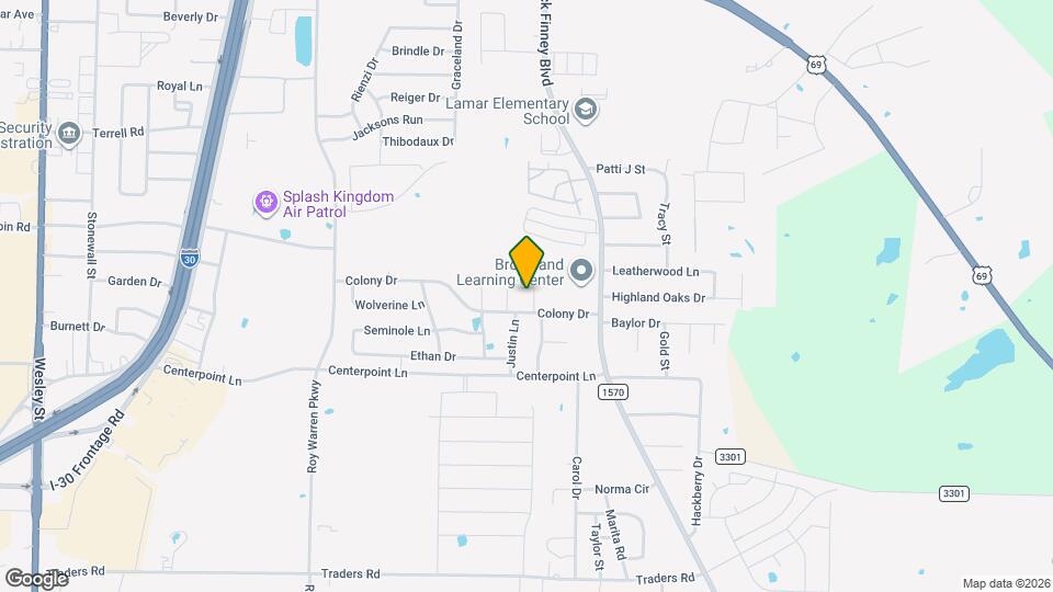 6809 Topaz Dr Map and Location Details