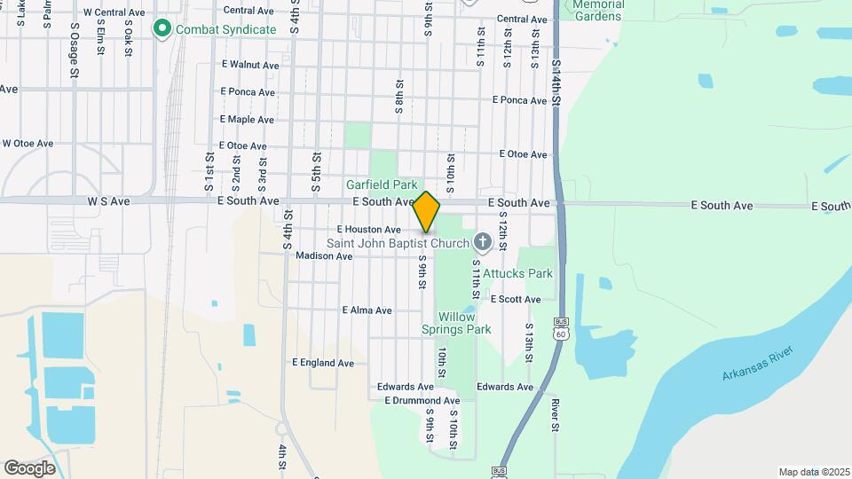 1005 S 9th St Map and Location Details