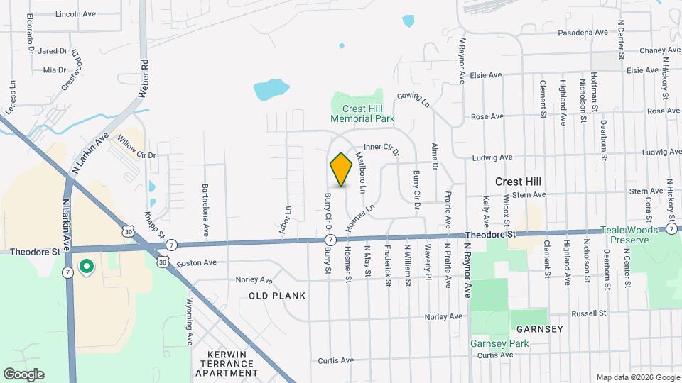1100 Rahill Ct Map and Location Details
