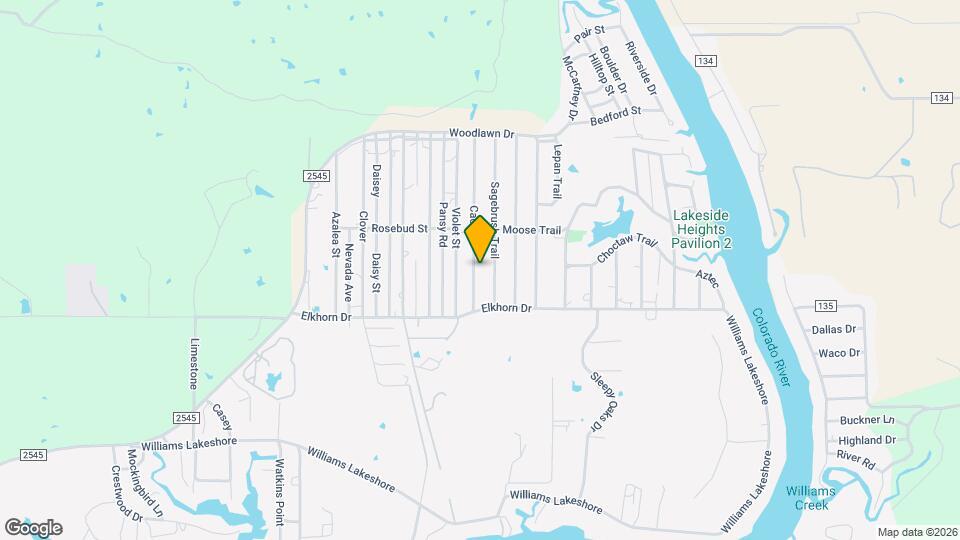 3410 Cactus Map and Location Details