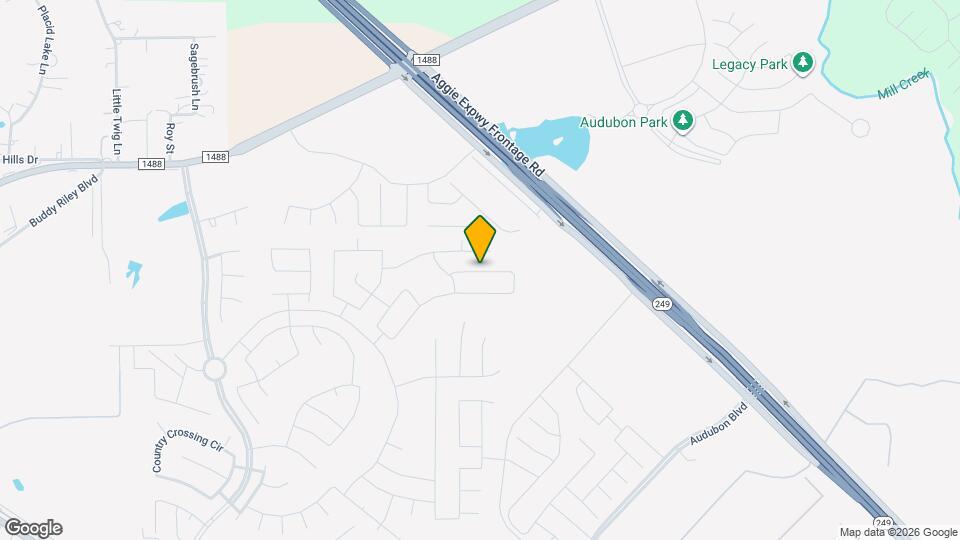 747 Hackberry Br Ct Map and Location Details