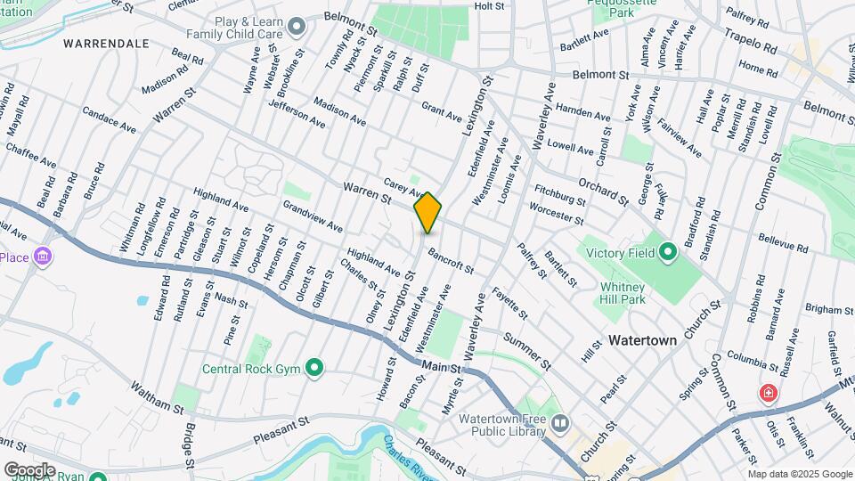 151 Lexington St Map and Location Details