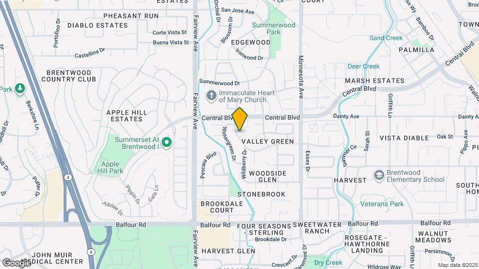 790 Valley Green Dr Map and Location Details